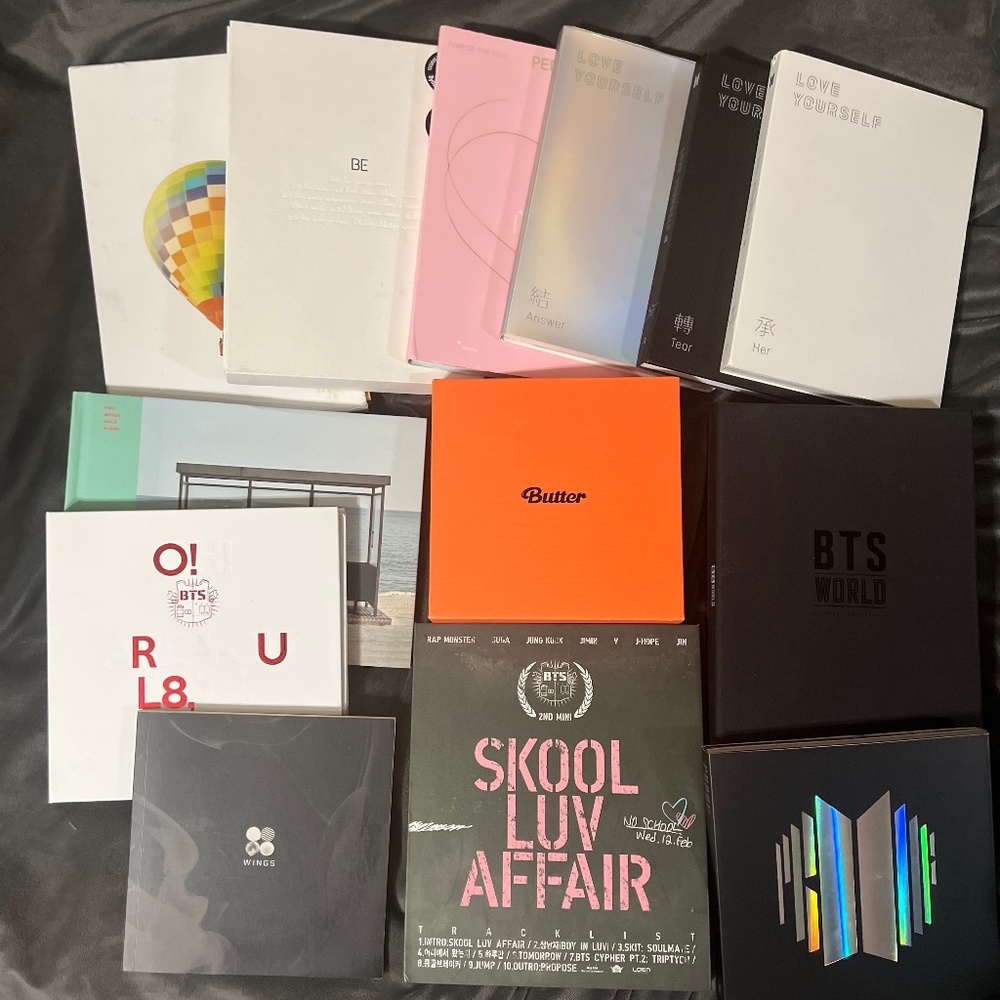 BTS Album Collection & Memories 2018